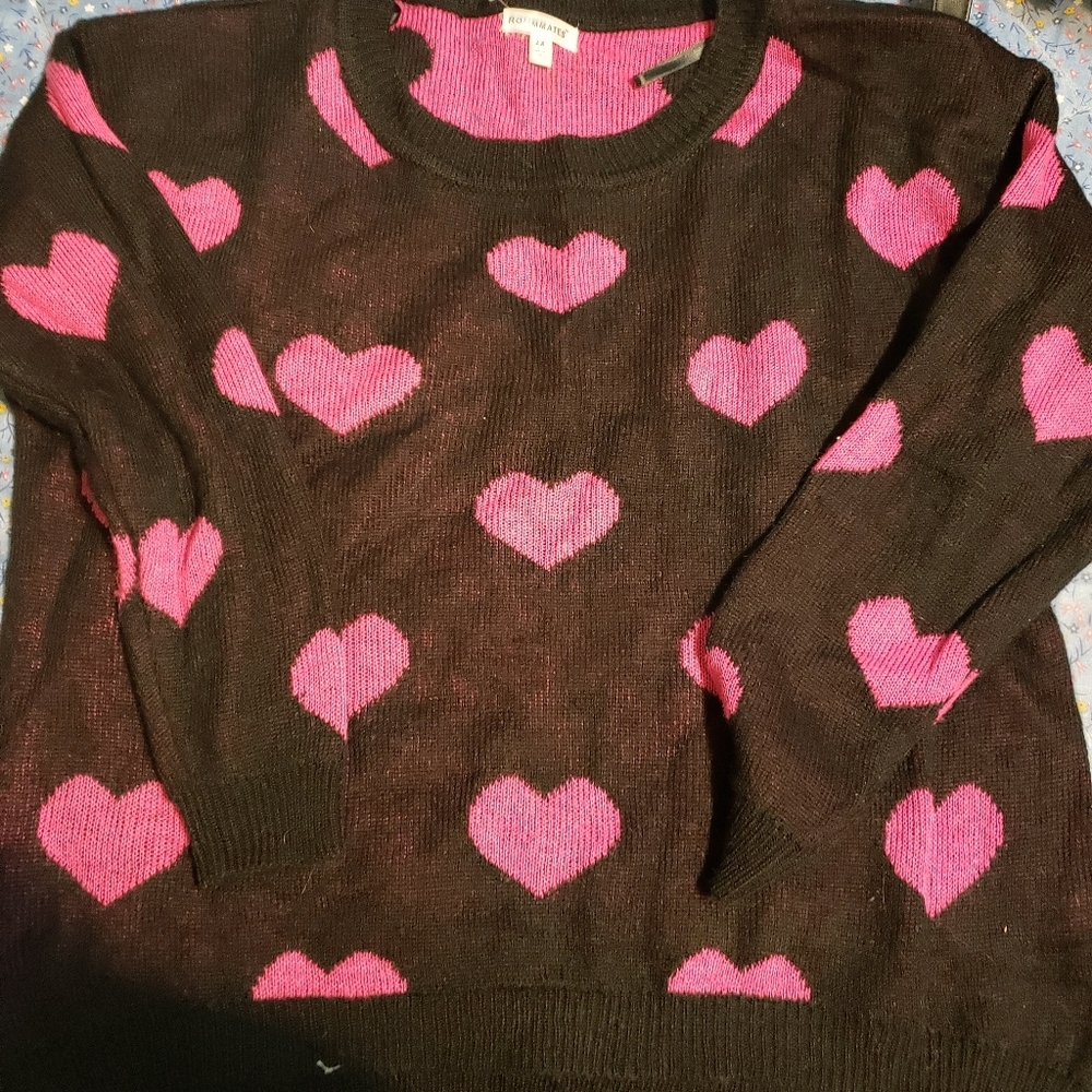 Hearts sweater